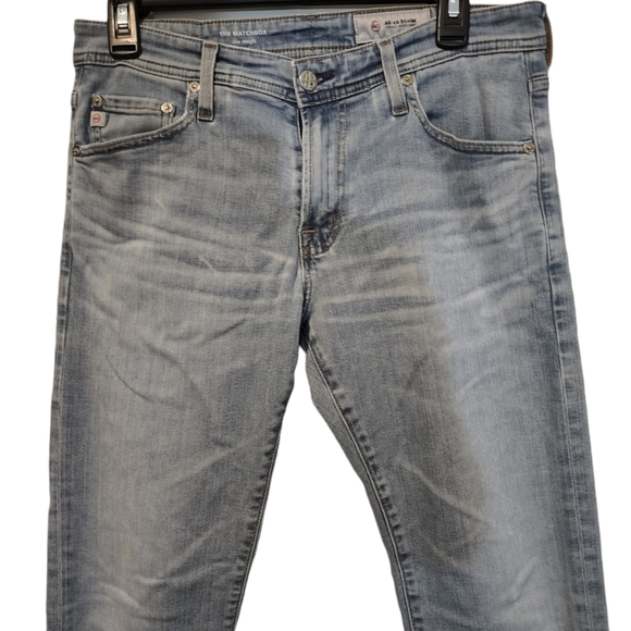Ag Adriano Goldschmeid The Matchbox Slim Straight Denim Jeans - Picture 4 of 10